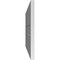 Ekena Millwork Vertical Surface Mount PVC Gable Vent: Functional, w/ 3-1/2"W x 1"P Standard Frame, 40"W x 16"H GVPVE40X1601SF - alternate 3